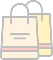 shopping vettore icona design