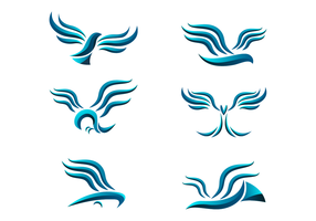Poiana astratta Logo vettoriale