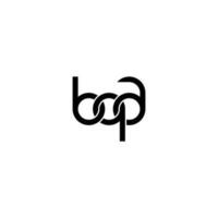 lettere bqa logo semplice moderno pulito vettore