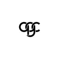 lettere qgc logo semplice moderno pulito vettore