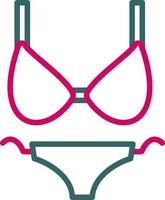 bikini vettore icona