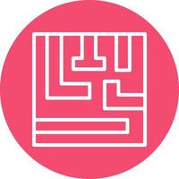 labirinto vettore icona design