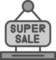 super vendita vettore icona design