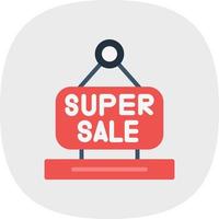 super vendita vettore icona design