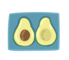 avocado tappeti vettore illustrazione.