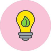 verde energia vettore icona design