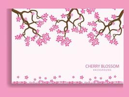 ramo di fiori di sakura. petali che cadono, fiori. isolato volante realistico rosa giapponese ciliegia o elementi floreali di albicocca cadono sullo sfondo vettoriale. ramo di fiori di ciliegio, illustrazione di petali di fiori vettore
