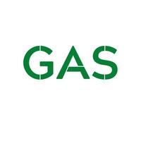 gas logo vettore