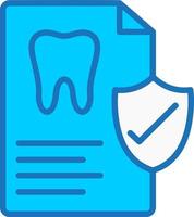 icona del vettore di assicurazione dentale