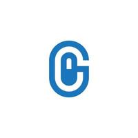 astratto lettera g capsula medicina simbolo logo vettore