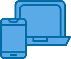 mobile per il computer portatile vettore icona design