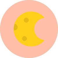 Luna fase vettore icona