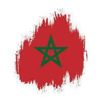 nuovo Marocco astratto bandiera vettore