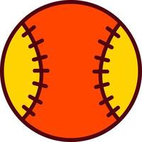 icona del vettore di baseball