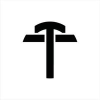 tt logo monogramma design modello vettore