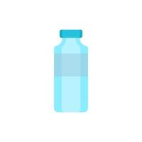 minerale acqua piatto design. vettore illustrazione di bottiglia di acqua