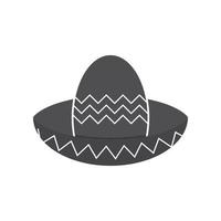 semplice cappello vettore design logo icona