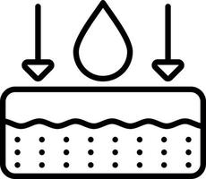 idratante vettore icona design