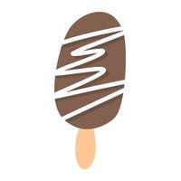 gelato disegnato a mano vettore