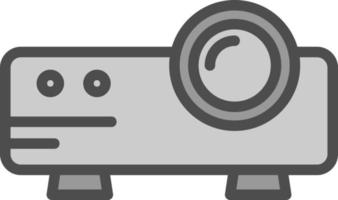 proiettore vettore icona design