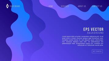 minimalista blu geometrico sito web sfondo liscio, pulito concetto con papercut stile per elemento, sfondo, striscione, presentazione, ragnatela, pagina disposizione, e eccetera. eps 10 modificabile. vettore illustrazione