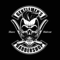signori barbiere vettore per emblema, logo, maglietta e abbigliamento design.