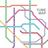 Tubo Mappa vettoriale