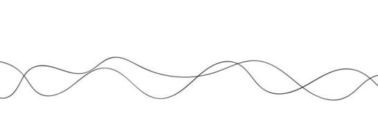 curva onda senza soluzione di continuità modello vettore