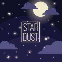 Star Dust Vector gratuito