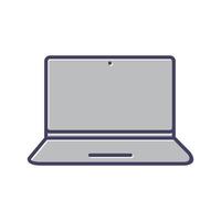 icona di vettore del computer portatile