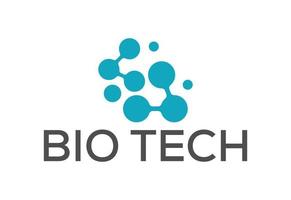 biotecnologia logo disegno, vettore design modello