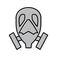 ossigeno maschera vettore icona
