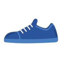 blu sneaker accessorio vettore