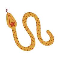 serpente Cinese zodiacale animale vettore