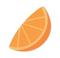 fetta arancia frutta vettore