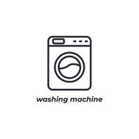 vettore cartello lavaggio macchina simbolo è isolato su un' bianca sfondo. icona colore modificabile.
