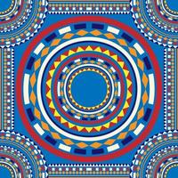 mandala tessile modello. etnico geometrico tribale nativo azteco arabesco tessuto tappeto indiano arabo senza soluzione di continuità modelli. ornato linea grafico ricamo stile. vettore illustrazione retrò Vintage ▾ design.