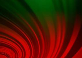 sfondo luminoso astratto di vettore verde scuro, rosso.