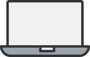 icona di vettore del computer portatile