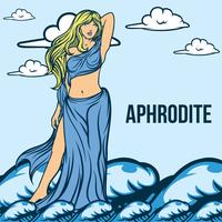 vettore dell'illustrazione di Afrodite