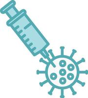 vaccino vettore icona