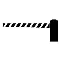 semplice cancello icona illustrazione design vettore