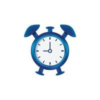 allarme orologio icona vettore illustrazione design