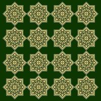 lussuoso mandala ornamento sfondo modello Arabo islamico Arabo est stile.decorativo mandala per stampa, copertina, brochure, volantino, banner vettore
