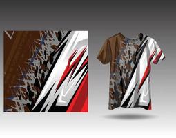 maglietta gli sport design per da corsa, maglia, Ciclismo, calcio, gioco vettore