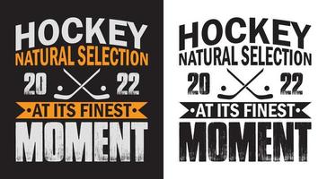 hockey maglietta design. vettore