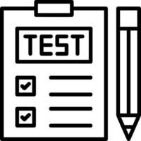 test vettore icona design