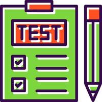 test vettore icona design