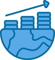 economia vettore icona design