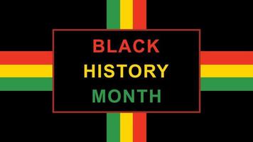 nero storia mese. africano americano storia celebrazione. vettore illustrazione. eps 10.